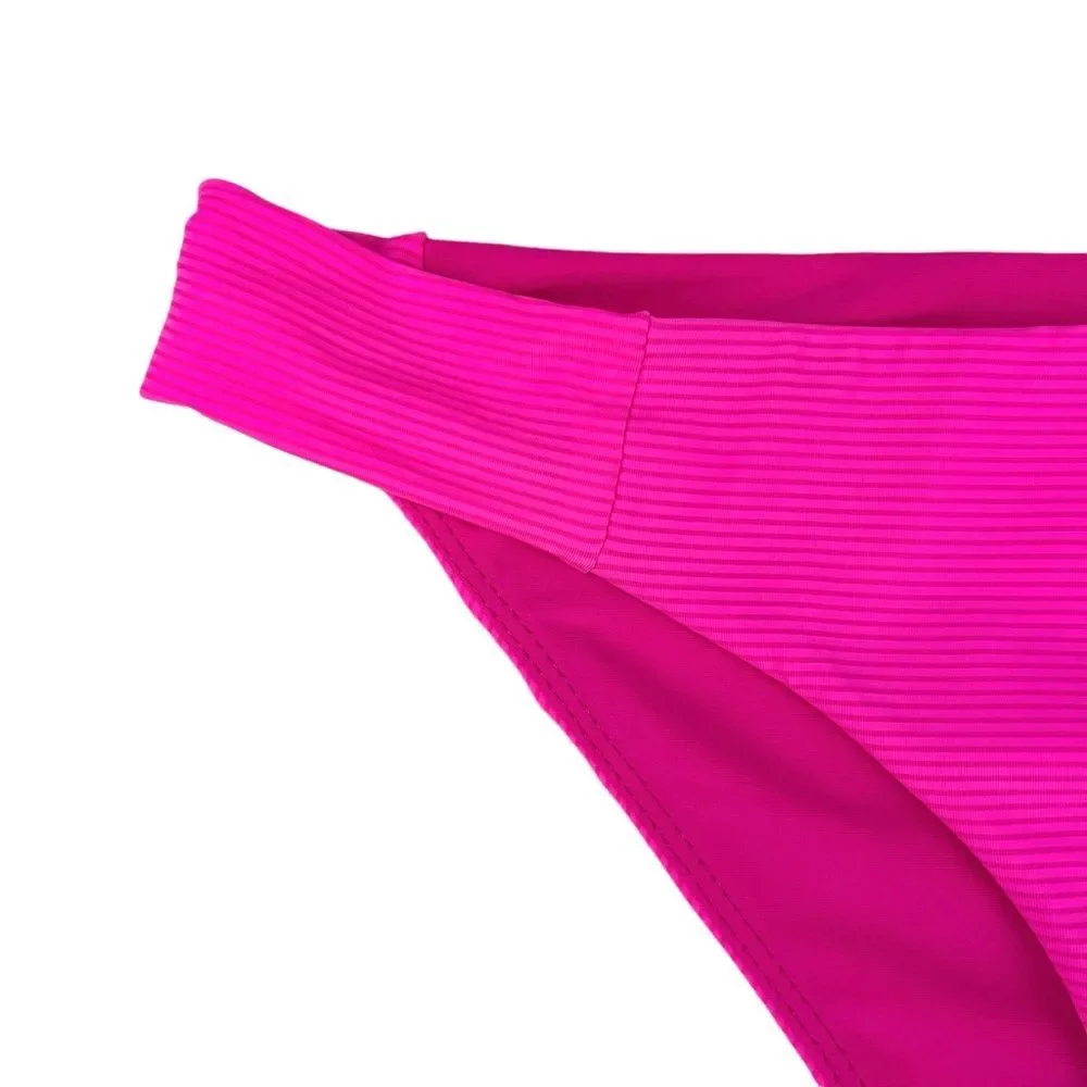 NWT Lovers + Friends Bikini Bottom Pink L - Picture 5 of 9